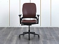 Офисное кресло руководителя  SteelCase Кожа Коричневый Leap B  (КРКК-30112)