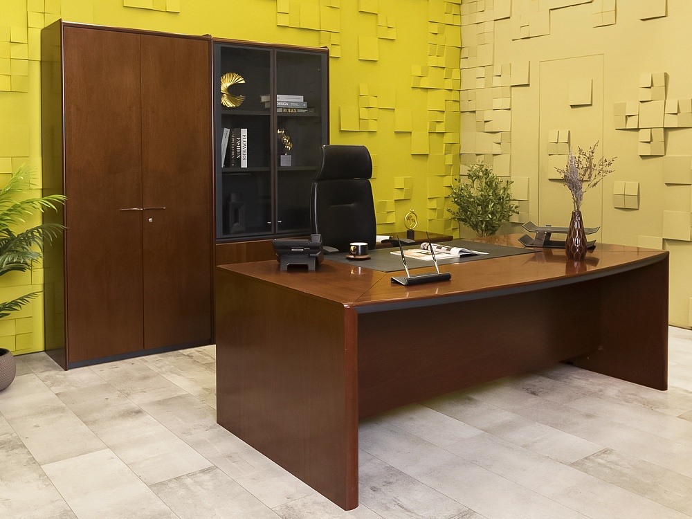 Кабинет руководителя  ORA Шпон Вишня Италия  КРШ-22016