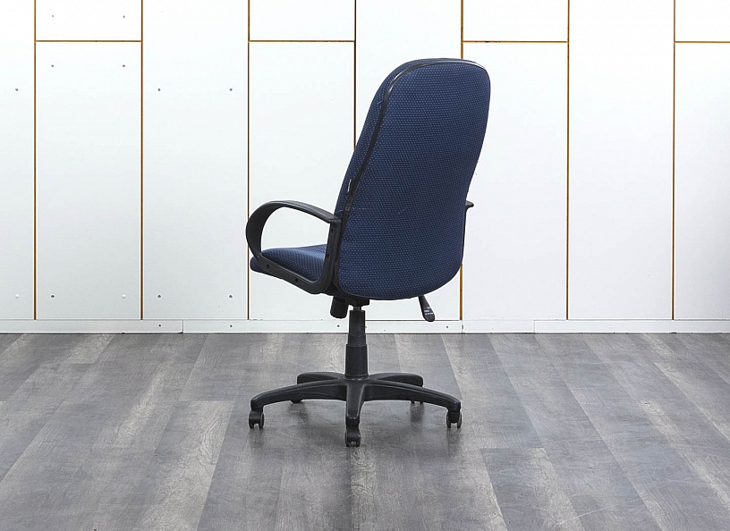 Офисное кресло руководителя   Ткань Синий   (КРТН-14062)