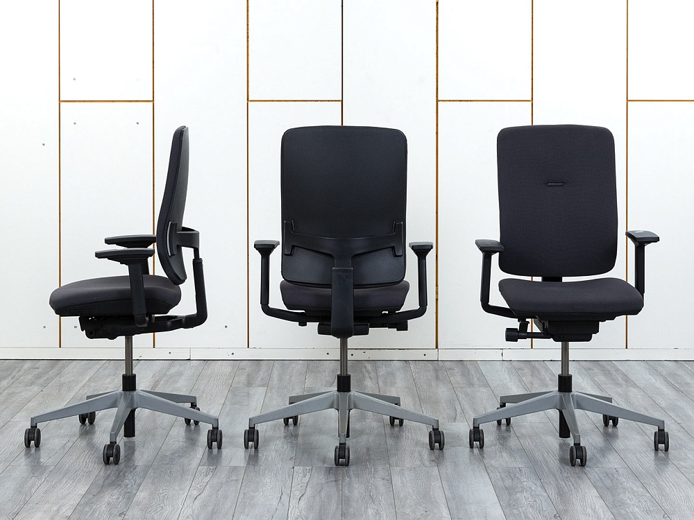 Офисное кресло для персонала  SteelCase Ткань Серый   (КПТС-26084)