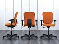 Офисное кресло для персонала  Ahrend Ткань Оранжевый   (КПТО-20053)