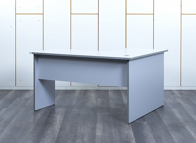 Офисный стол угловой  1 400х1 200х750 ЛДСП Серый   (СПУСл-15033)