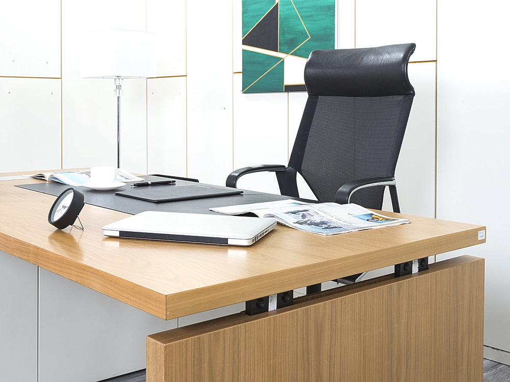 Стол для руководителя Bene 1 960х1 500х770 ЛДСП Ольха   (СРПЛ-19064)