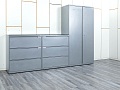 Комплект офисной мебели Herman Miller 3 200х1 800х1 000 ЛДСП Орех   (КОМХ-17082)