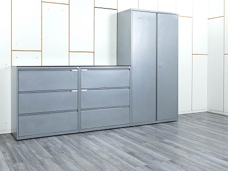 Комплект офисной мебели Herman Miller 3 200х1 800х1 000 ЛДСП Орех   (КОМХ-17082)