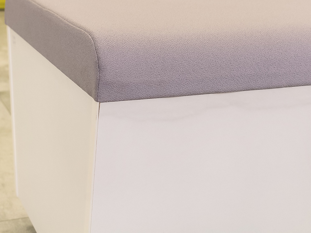 Пуф HAWORTH Ткань Серый Германия  ПУФ1-29105