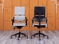 Офисное кресло руководителя  SteelCase Кожа Серый Please 2 Ergonomic  (КРКС-21015)