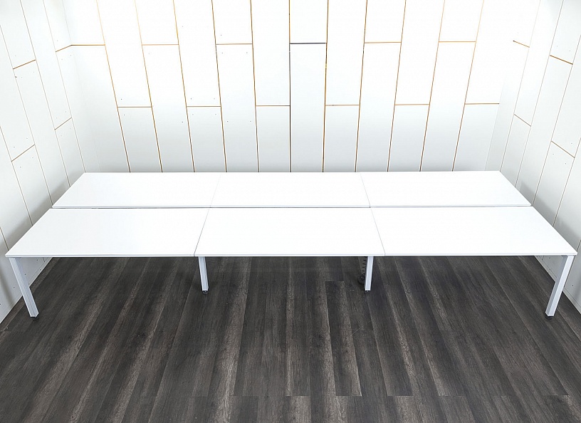 Комплект офисной мебели Herman Miller 4 800х1 650х750 ЛДСП Белый   (КОМБ-25082)