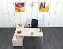 Купить Комплект офисной мебели стол с тумбой  1 400х2 030х750 ЛДСП Зебрано   (СПУЗК1-13101)