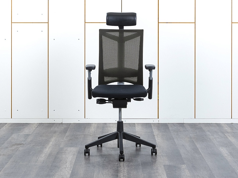 Офисное кресло руководителя  Haworth Ткань Зеленый Comforto  (КРТЗ-04110)