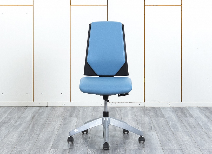 Офисное кресло для персонала   Кожзам Синий   (КПКН-21034)