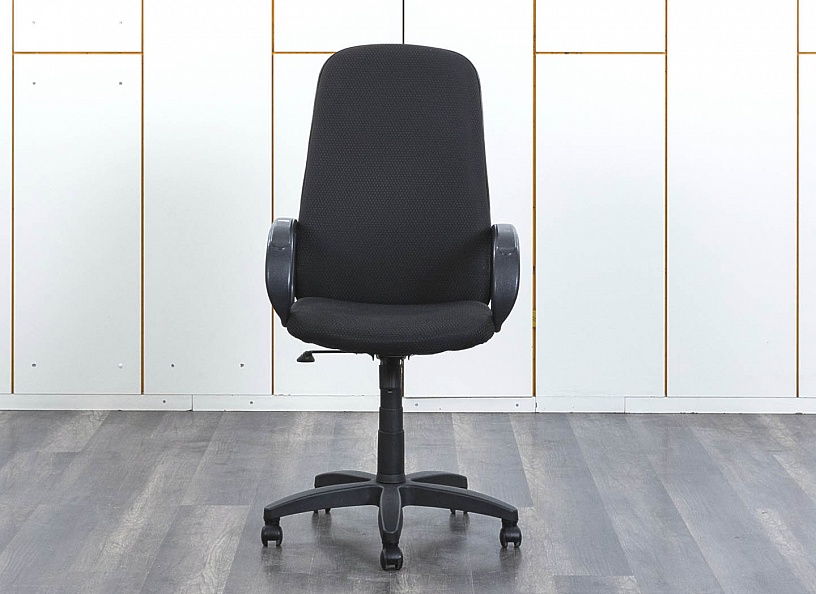 Офисное кресло руководителя   Ткань Черный   (КРТЧ1-05122уц)