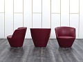 Мягкое кресло Walter Knoll Кожа Красный   (Комплект из 3-х мягких кресел ККККК-13112)