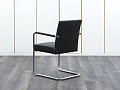 Конференц кресло для переговорной  Черный Кожа/хром Walter Knoll   (УДКЧ1-25072)