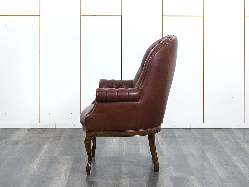 Комплект из 2-х мягких кресел Mascheroni Кожа Коричневый Executive base  (КНККк-01083)