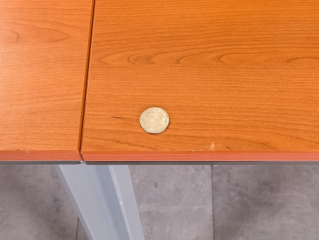 Комплект офисной мебели на 4 человека ЛДСП Вишня Импорт_ГКШ2-230824