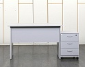Купить Комплект офисной мебели стол с тумбой  1 200х700х750 ЛДСП Серый   (СППСК-16061)
