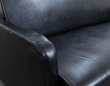 Купить Офисный диван  Кожзам Черный   (ДНКЧ-26013)