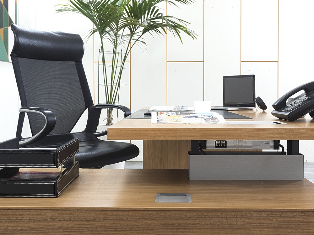 Стол для руководителя Bene 1 960х1 500х770 ЛДСП Ольха   (СРПЛ-19064)