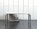Купить Комплект офисной мебели стол с тумбой  1 600х1 600х750 ЛДСП Зебрано   (СПУЗКп-09111)