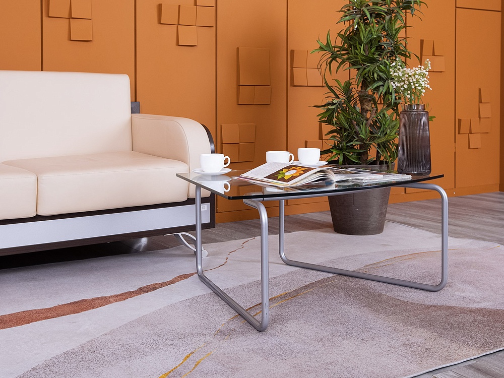 Журнальный столик Sitland  880х700х390 Стекло Прозрачный Path  (СЖПС-21025)