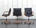 Купить Офисное кресло для персонала   Кожа Черный   (КПКЧ-08111)