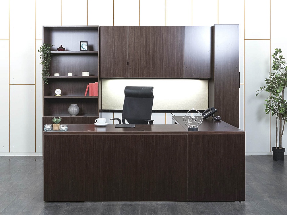 Кабинет руководителя Walter Knoll 2 130х1 830х750 ЛДСП Венге   (КРЕ-15091)