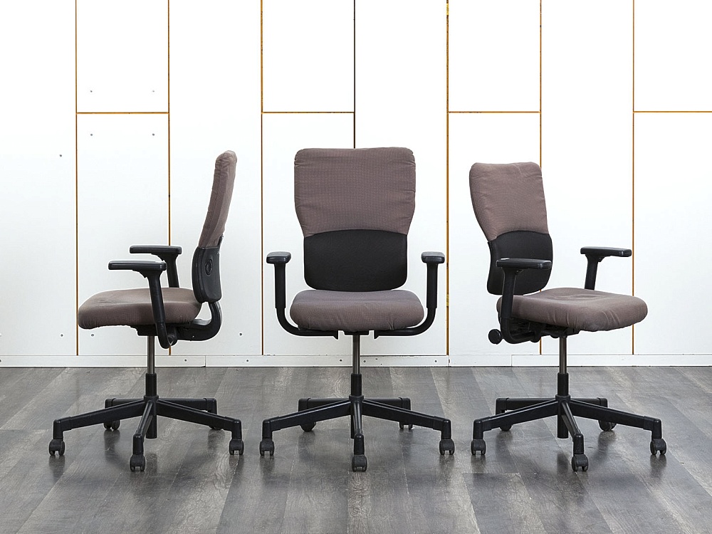 Офисное кресло для персонала  SteelCase Ткань Коричневый   (КПТК1-07083)