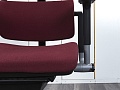 Офисное кресло руководителя  SteelCase Ткань Красный Please 2 Ergonomic  (КРТК-02072)