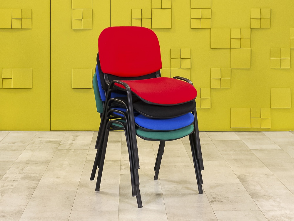 Стул на ножках Ткань Чёрный Россия_Изо(а)