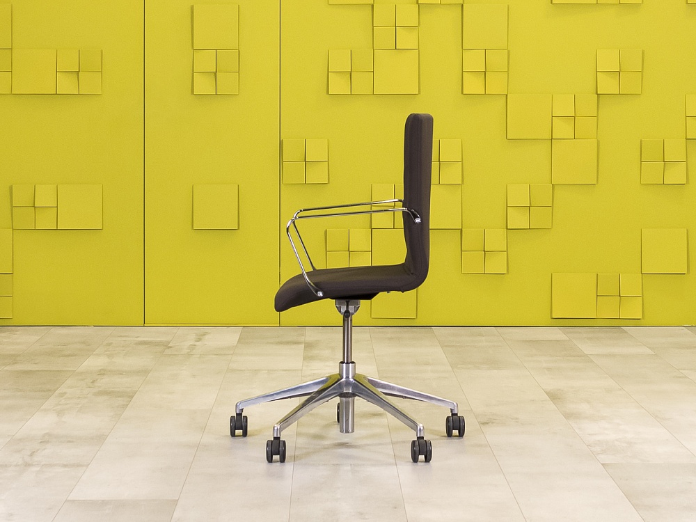 Офисное кресло для персонала на колесах LD Seating Ткань Серый Польша_КПТС-060224