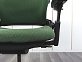 Офисное кресло руководителя  SteelCase Ткань Зеленый Leap B  (КРТЗ-07072)