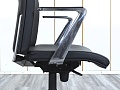 Офисное кресло руководителя  Futura Экокожа Черный SIDNEY  (КРКЧ-26024)