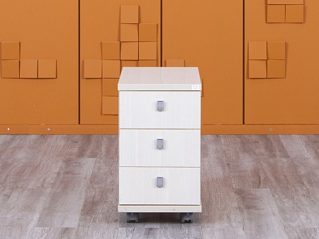 Офисная тумба выкатная  320х520х550 ЛДСП Дуб молочный   (ТВ3ЯВ3-18085) Офисная тумба выкатная  320х520х550 ЛДСП Дуб молочный   (ТВ3ЯВ3-18085)