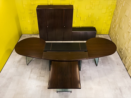 Кабинет руководителя Flute ORA Шпон Орех Италия_КРХ-040423