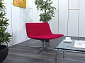 Мягкое кресло Arper  Ткань Красный Catifa 80  (УНТК-05053)