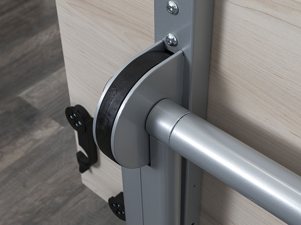 Офисный стол прямой Nowy Styl 1 600х700х730 ЛДСП Дуб беленый   (СППВ1-31083)