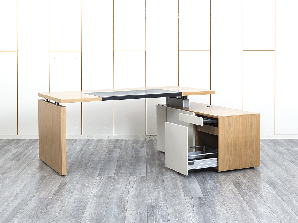 Стол для руководителя Bene 1 960х1 500х770 ЛДСП Ольха   (СРПЛ-19064)