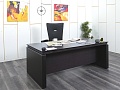 Стол для руководителя DAZATO 2 000х1 000х755 Шпон Венге EUR/QUARANTA  (СРЕ-11082)