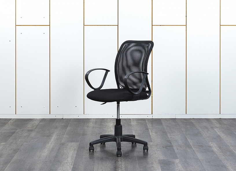 Офисное кресло для персонала   Сетка Черный   (КПСЧ1-02023)