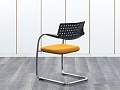 Конференц кресло для переговорной  Оранжевый Ткань VITRA   (УДТО-21032)
