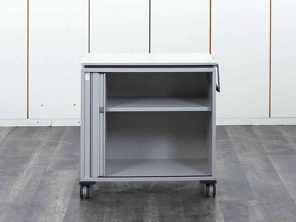 Офисная тумба для оргтехники SteelCase 710х435х720 ЛДСП Серый   (ТО1ДС-07122)