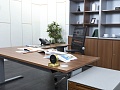Кабинет руководителя Bene 1 800х1 800х750 Шпон Орех   (КРХ-07091)