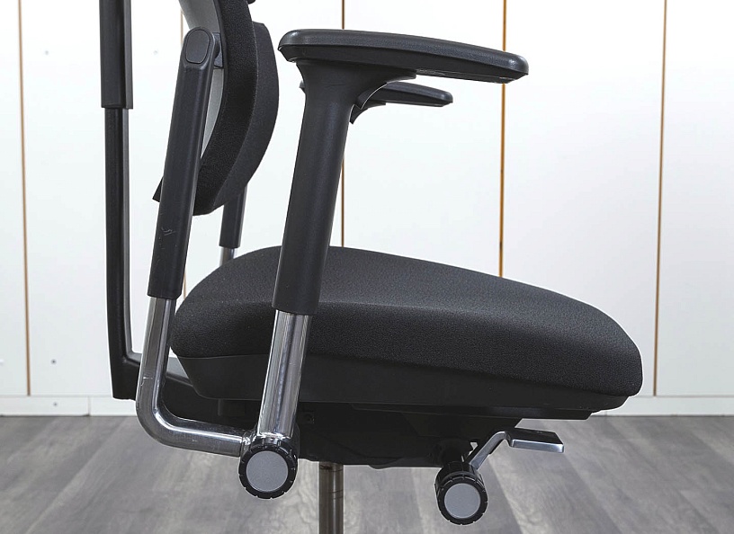 Офисное кресло руководителя  SteelCase Ткань Черный Please 2 Ergonomic  (КРТЧ-17113)