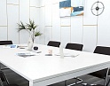 Купить Офисный стол для переговоров Herman Miller 2 400х1 400х750 ЛДСП Белый   (СГПБ-02122)