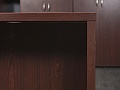 Кабинет руководителя  1 600х800х750 ЛДСП Махагон   (КРШ1-22061)