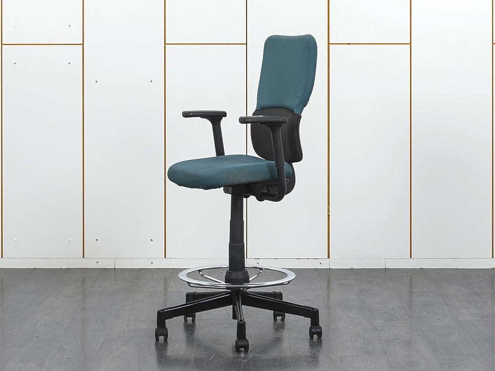 Офисное кресло руководителя  SteelCase Ткань Зеленый   (КРТЗ-17081)