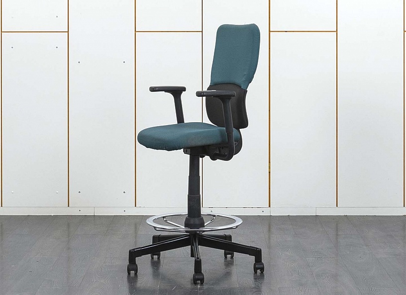 Офисное кресло руководителя  SteelCase Ткань Зеленый   (КРТЗ-17081)