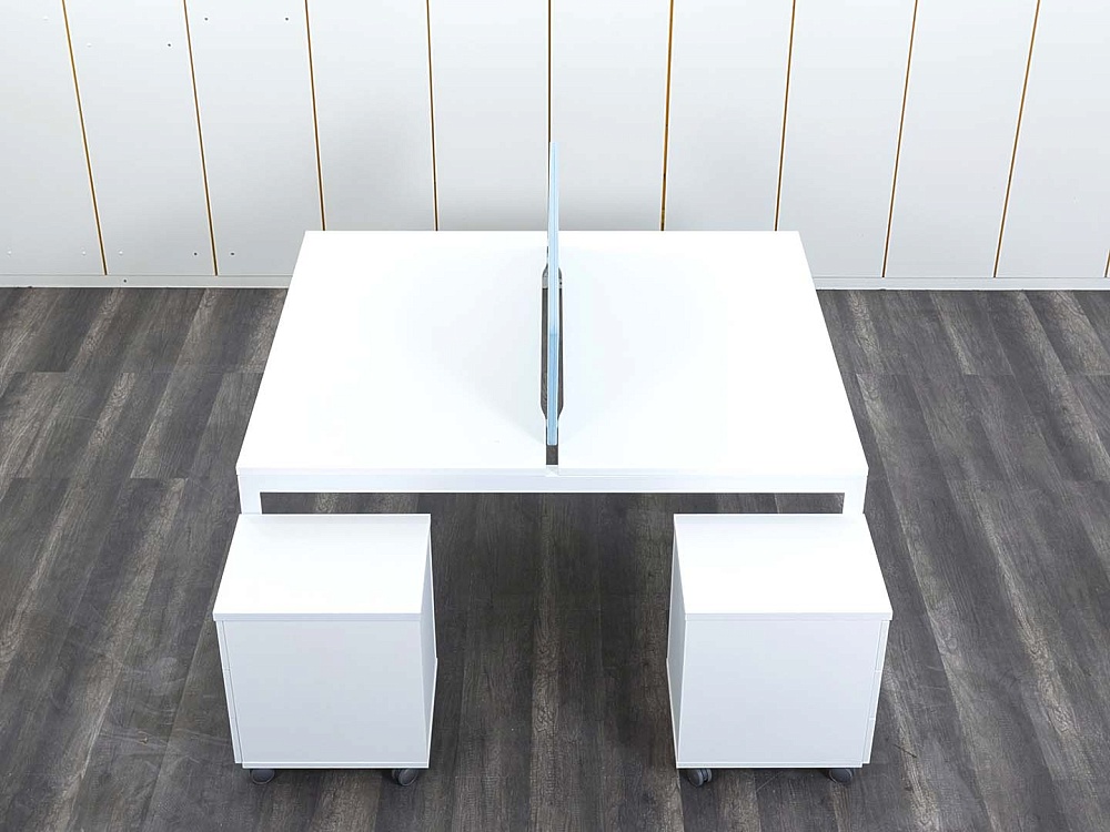 Комплект офисной мебели Herman Miller 1 400х1 630х1 150 ЛДСП Белый   (КОМБ-02122)