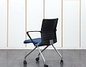 Купить Конференц кресло для переговорной  Синий Ткань/металл SteelCase werndl  (УДТН-04110)